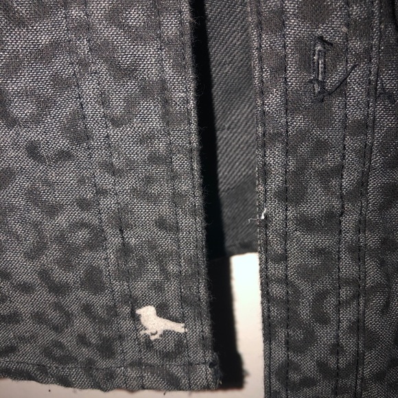 Modern Amusement reversible button down hoodie. - Picture 4 of 5